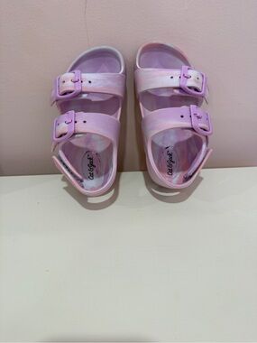 Target Pink Ombre Kids Double-Buckle Sandals